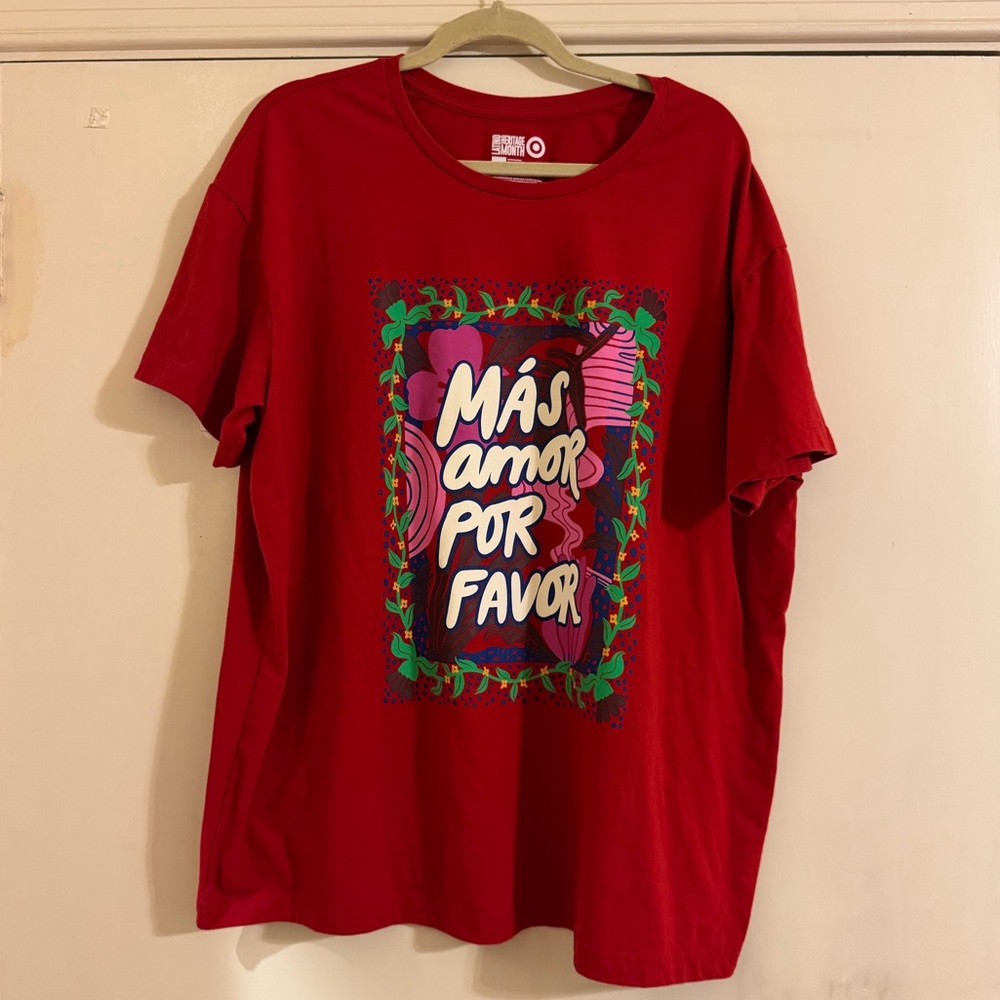 Target Red Latino Heritage Month T-Shirt